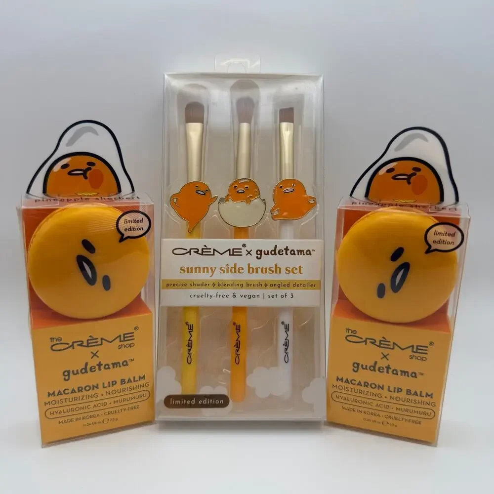 Limited-edition Gudetama beauty bundle from The Crème Shop.